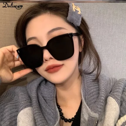 여성용 하이 퀄리티 레트로 선글라스, 클래식 스퀘어 안경, 럭셔리 오큘러스 드 솔 UV400, 신제품